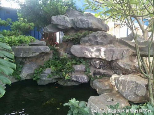 太湖石原石假山堆疊造景設(shè)計(jì) 太湖石案例效果圖片