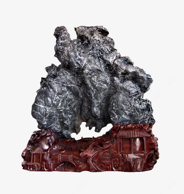 天下為公 靈璧奇石擺件高清素材，典藏藝術(shù)與自然之美