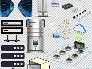 100款精選服務器與云計算背景PNG圖片下載資源